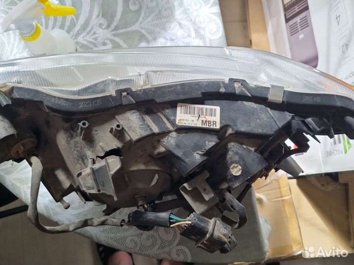 Mitsubishi lancer 10, правая фара