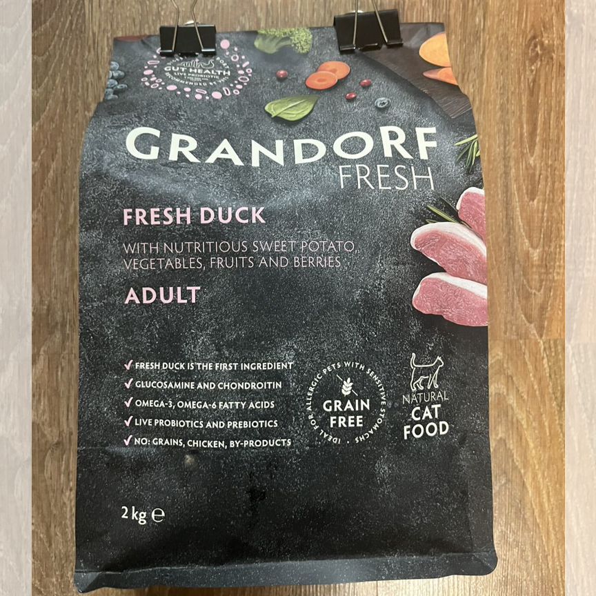 Корм для кошек grandorf fresh 2кг