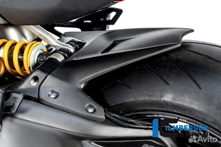 Заднее крыло хаггер карбон Diavel 1260 2019-2023