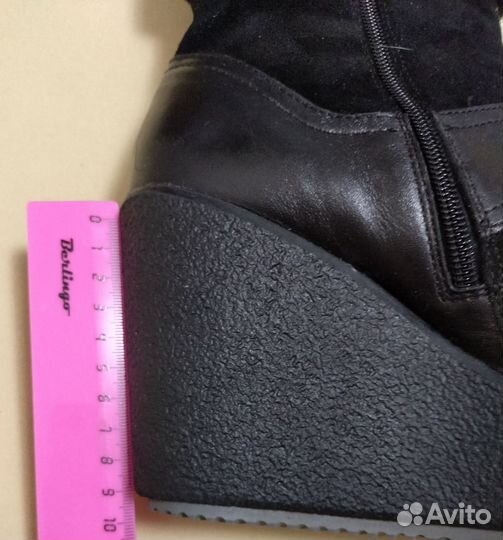 Ботильоны натуральная кожа 39 (25 см)