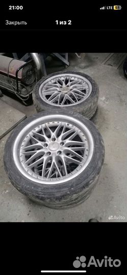 Колеса r18 разноширокие