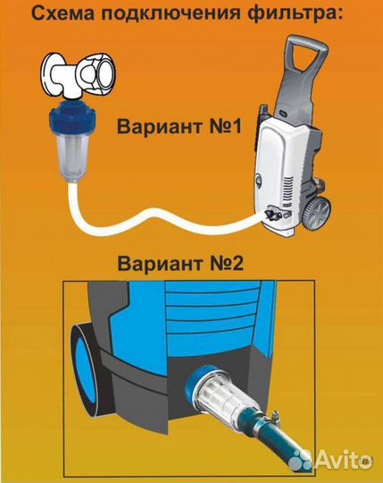 Фильтр для мойки Керхер