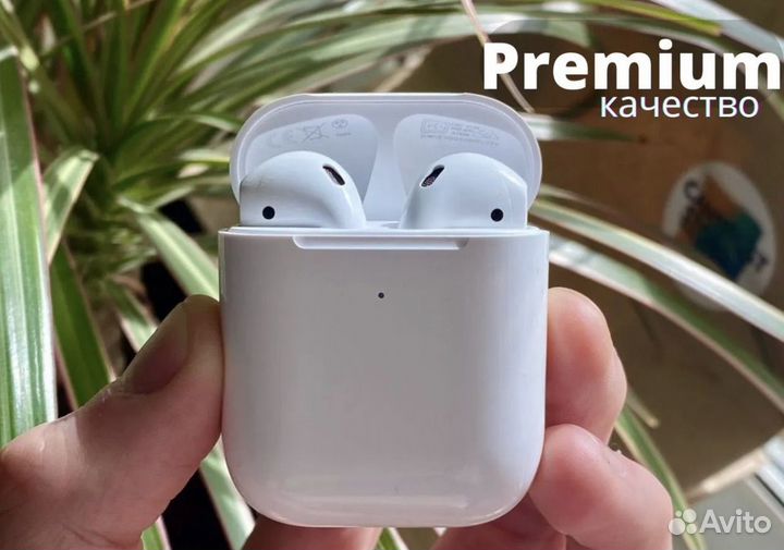 Беспроводные наушники Apple AirPods 2 Premium