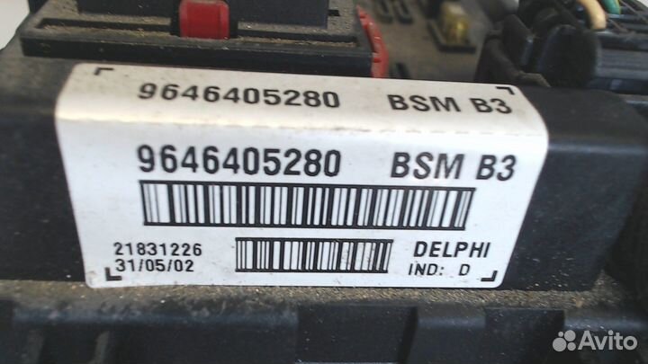 BSM Блок предохранителей Peugeot 406, 2001