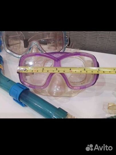 Аквашузы маски нарукавники для бассейна,пляжа