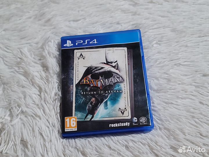 PS4. Batman: Return to Arkham. Две игры на диске