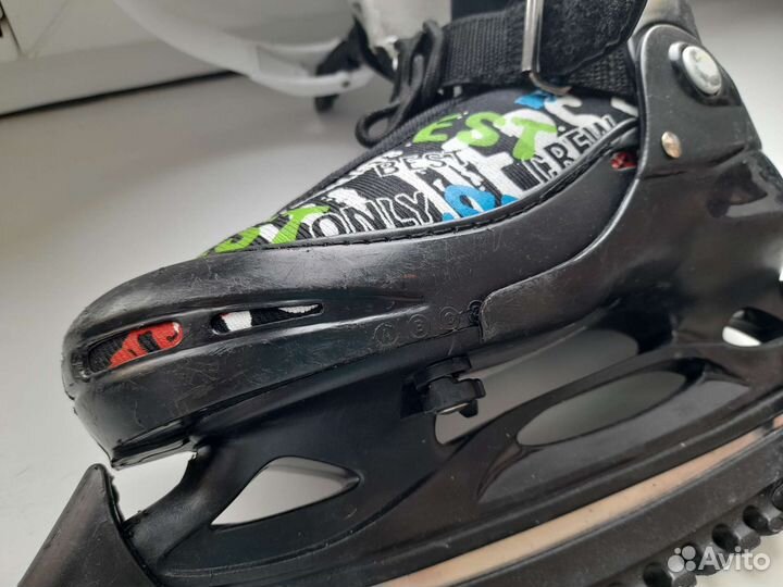 Коньки детские раздвижные 34 37