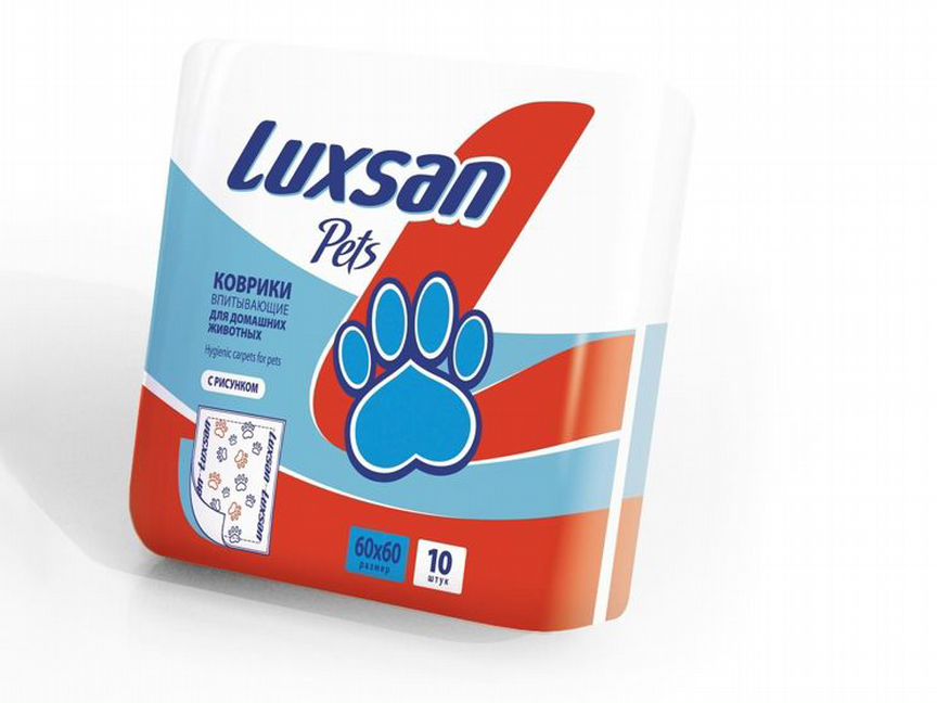 Luxsan пеленки для животных 60x60 см (100% целлюло