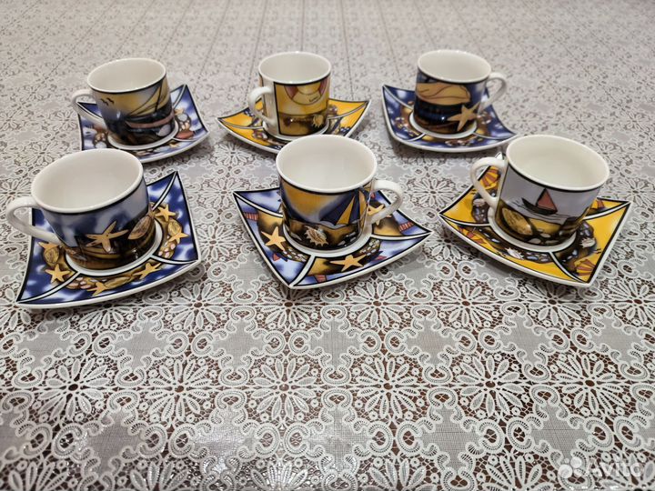 Кофейная чашка с блюдцем