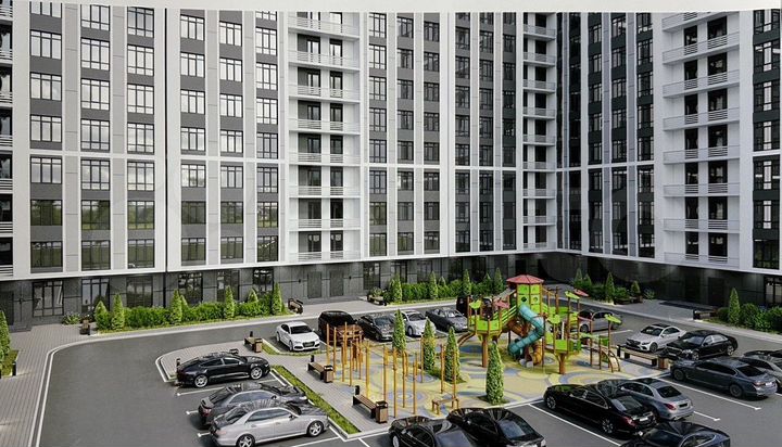 1-к. квартира, 45,3 м², 5/12 эт.