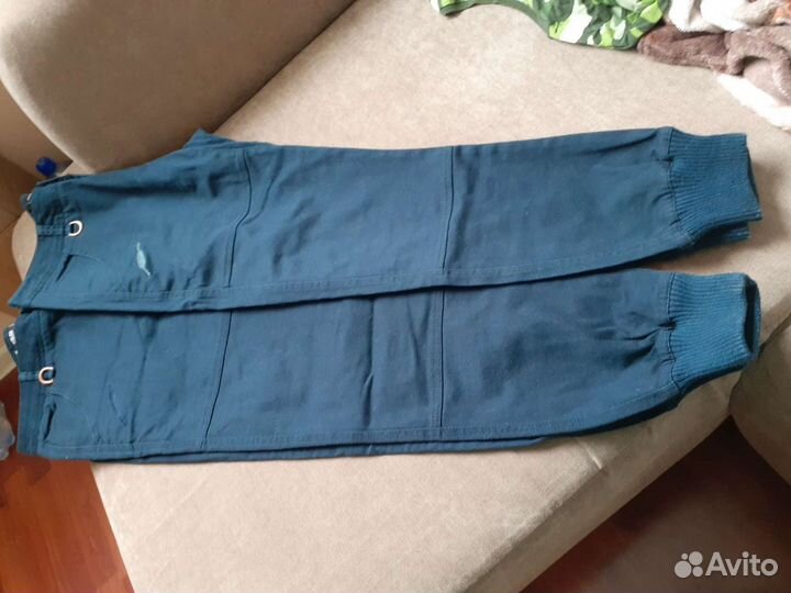 Штаны 10-12 лет тёмно синие