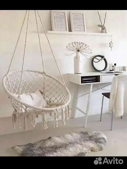 Кресло гамак навесное с подушкой
