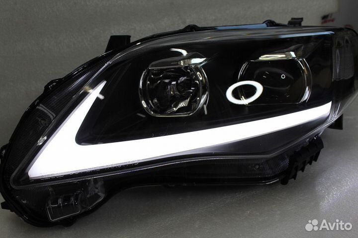 Corolla 150 2011-2013 Оптика стиль Lexus C2MQ4