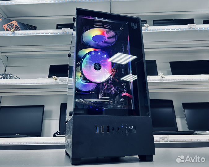 Игровой компьютер Ryzen 5+GTX 1660 Super 6gb