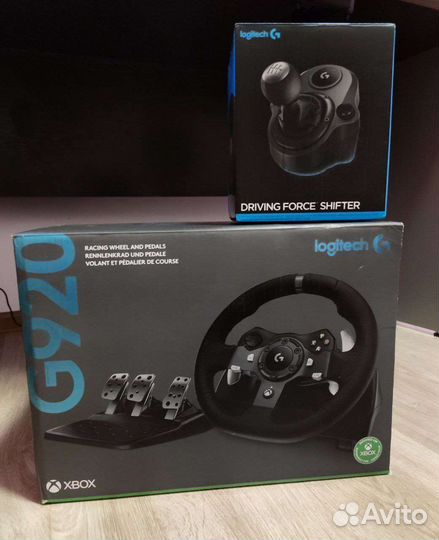 Руль Logitech Driving Force G920