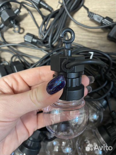 Ретро гирлянда уличная 13 м