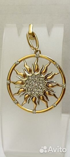 Золотая подвеска