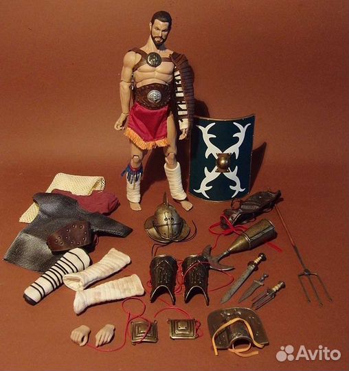 Коллекционная фигурка Roman Gladiator Lot Kaustic