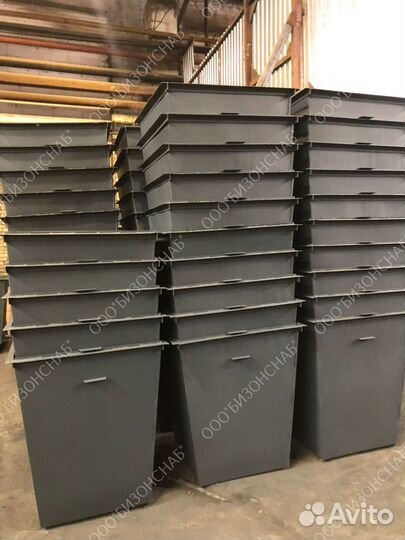 Мусорный бак уличный Арт 7327