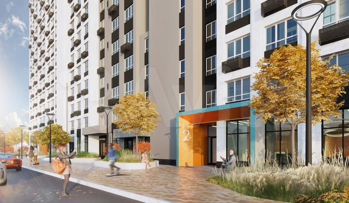 2-к. квартира, 54,9 м², 2/28 эт.