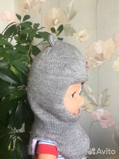 Шапка зимняя шлем