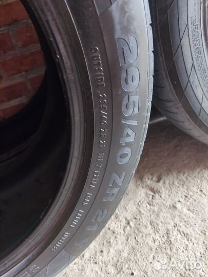 Шины Continental ContiSportContact5 295/40 R21