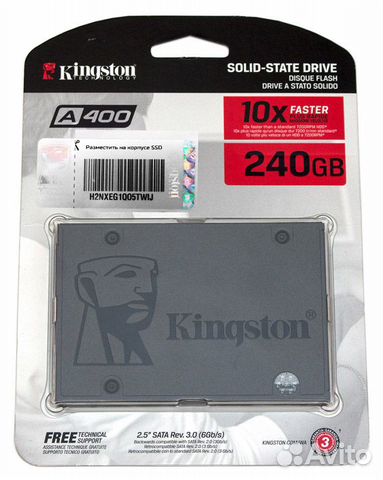 Ssd kingston A400 240gb
