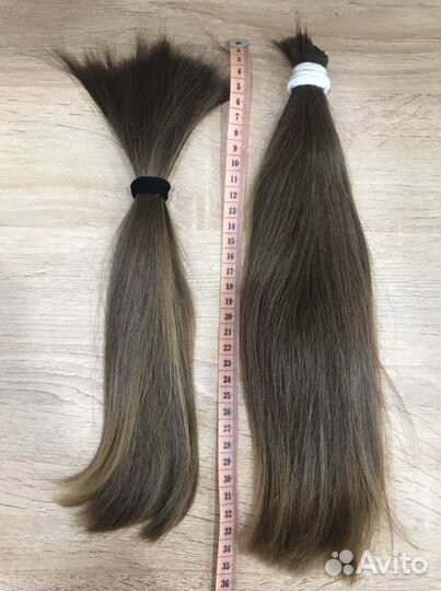 Продаю детский волос(40 см).Красивый цвет