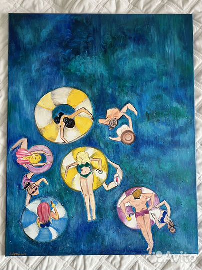 Картина маслом на холсте