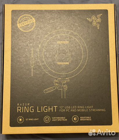 Кольцевая лампа со штативом Razer Ring Light