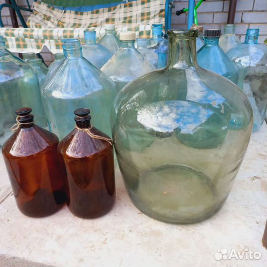 Банки бутыли разные