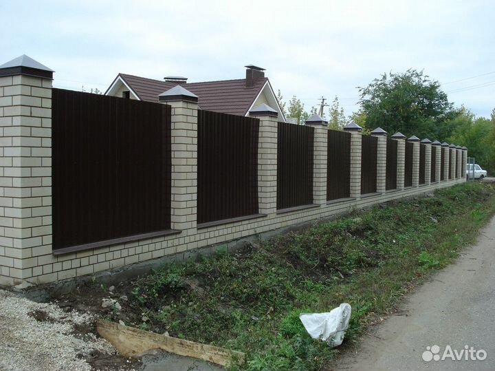 Забор под ключ 218