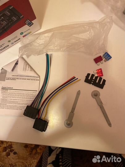 Магнитола с блютузом и пультом управления