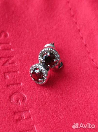 Серьги серебро