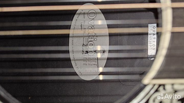 Ovation Legend 1756 USA (12-струнная) 1991 год