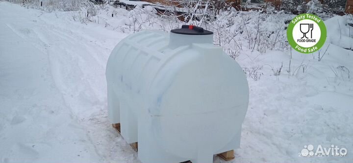 Бочка пластиковая 1000 л / гарантия 5 лет