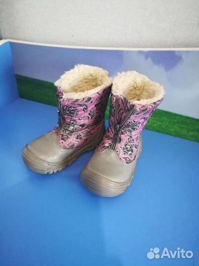 Сапоги для девочки 23 размер