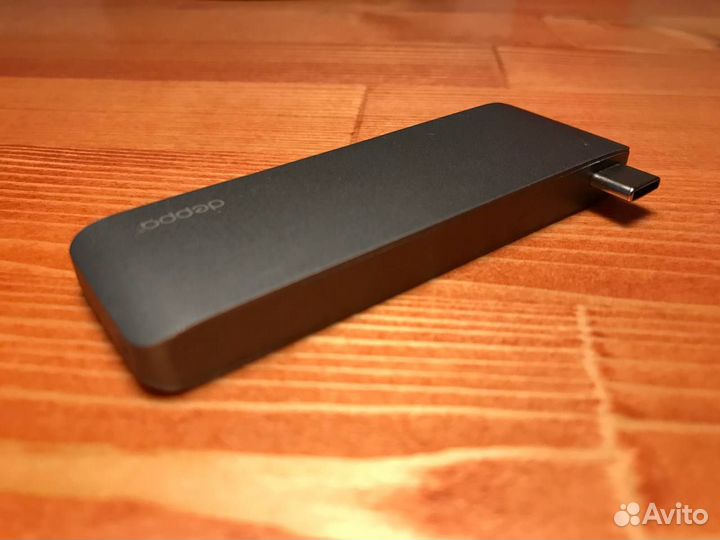Deppa переходник USB-C адаптер для Macbook