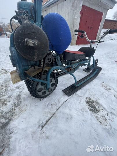 Снегокат с мотором