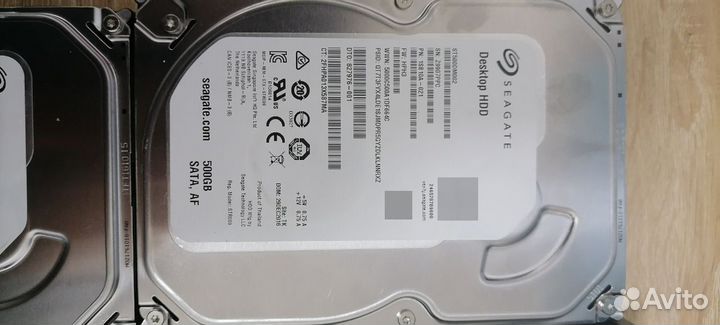 Жесткий диск 3,5 - 500 Гб