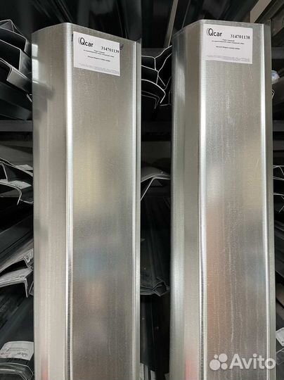 Порог левый Renault Megane 2002-2008(1мм)