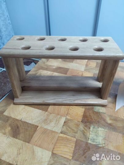 Подставка для цветов с пробиркой