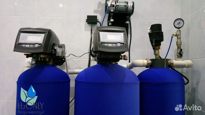 Аэрационная колонна/Фильтр для воды