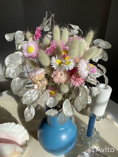 Букет цветов из сухоцветов