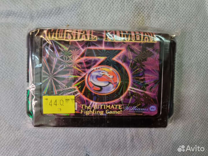 Картридж для sega 16 bit новый