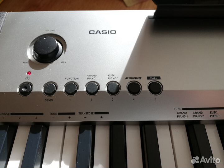 Цифровое пианино Casio CDP-130 sr - серебристое