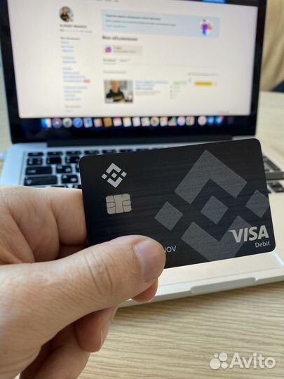 Помогу оформить карту Visa Binance за 1 день