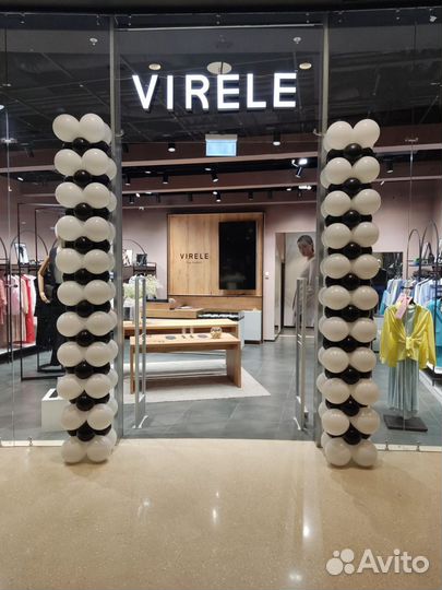 Арка. Шарики на вход магазина