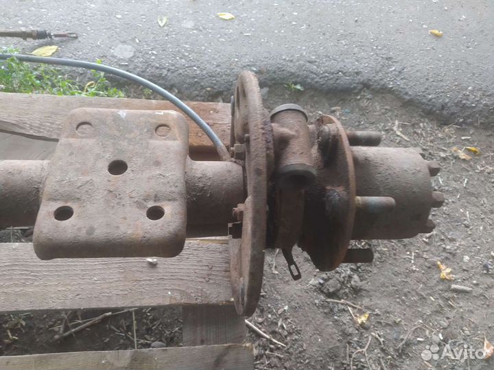 Задний мост на газель