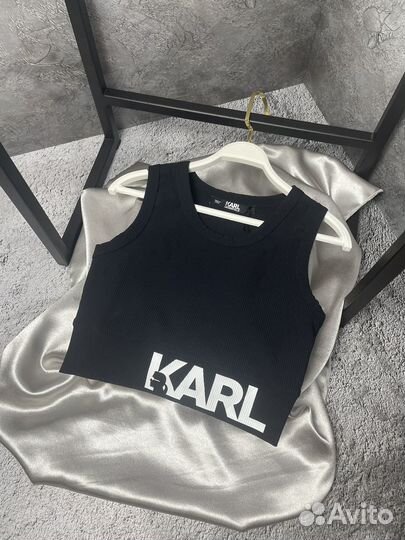 Кроп топ женский Karl lagerfeld xs s m l